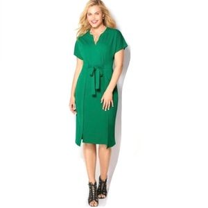 SIGNATURE COLLECTION GREEN DRESS
